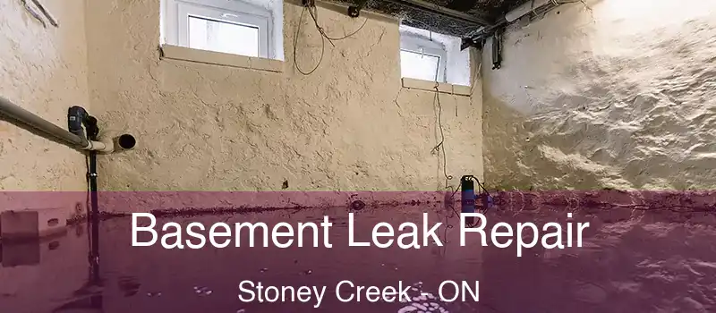 Basement Leak Repair Stoney Creek - ON