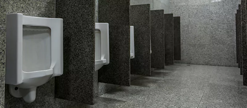 Urinal Divider Installation in Stoney Creek, ON